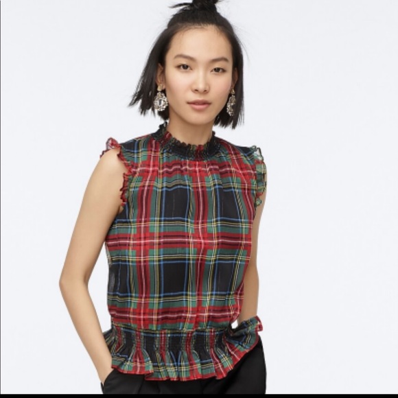 J.Crew Mock Neck top - Picture 2 of 4